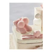 Mayoral Baby Girl Pom Pom Headband and Socks Set in Pink
